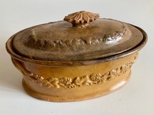 ANCIEN Terrine terre cuite