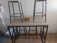 table haute mange debout