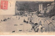 76.AM17970.Les Petites Dalles.Beach at bathing time