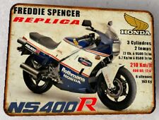 plaque métal vintage Honda NS