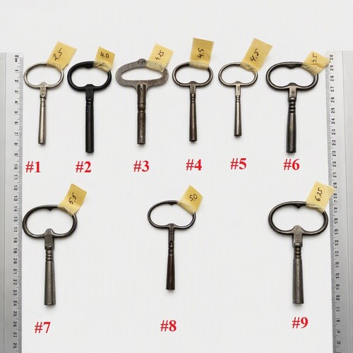 Clé remontage pour horloge - pour,