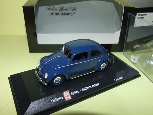 Coccinelle 1200 bleu - vw,