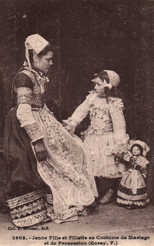 Old postcard coray - old, 29