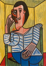 DESSIN ORIGINAL GOUACHE SUR
