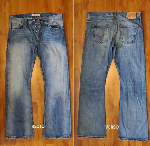 Jeans levis 512 bootcut w34 - jeans,