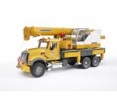 BRUDER - Camion MACK avec grue LIEBHERR - 1/16 - BRU2818