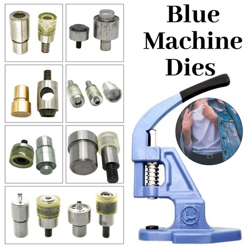 Poinçons machine bleue pour - machine,