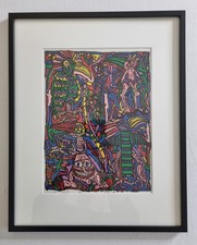 Impression offset d'après