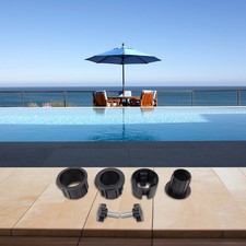 Support de parapluie de remplacement compatible avec parasols de marché de plag