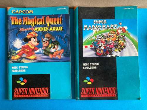 Lot notice super nintendo - notice,