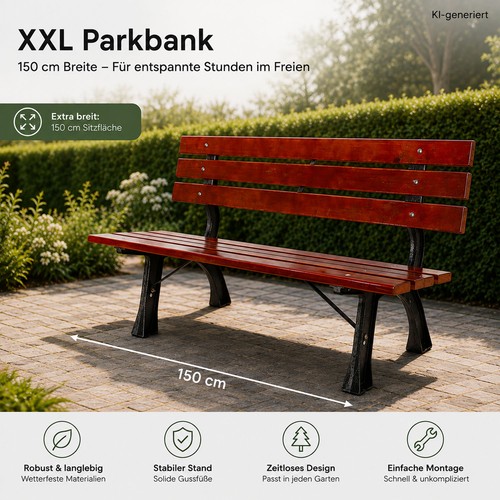 Banc parc stable massif - banc, de