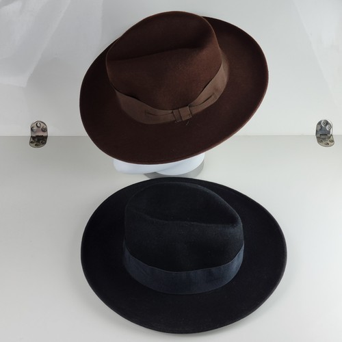 Lot chapeaux style fedora - de,