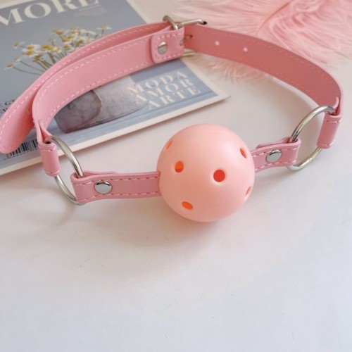Bâillon boule bouche ouverte - boule,