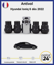 Ecrous antivol de roues noir Hyundai Ioniq 6 dès 2022