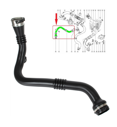Durite tuyau intercooler pour - durite,