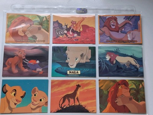 Cards disney roi lion - le,
