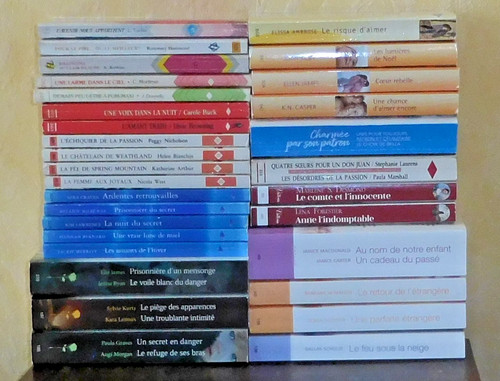Lot livres harlequin - lot,
