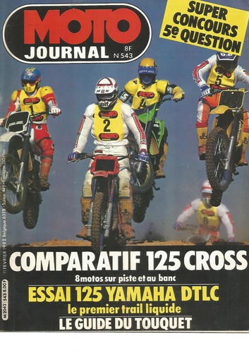 Moto journal 543 comp 125 - moto, n°543