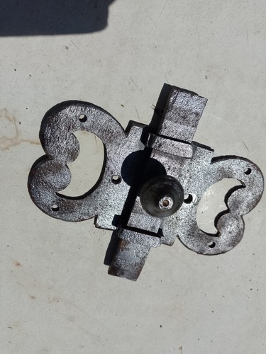 Large antique wrought iron - wrought,