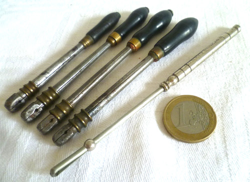Anciens outils horlogerie - anciens, d'horlogerie