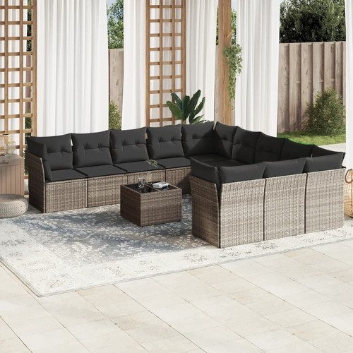 Salon jardin avec coussins - salon,