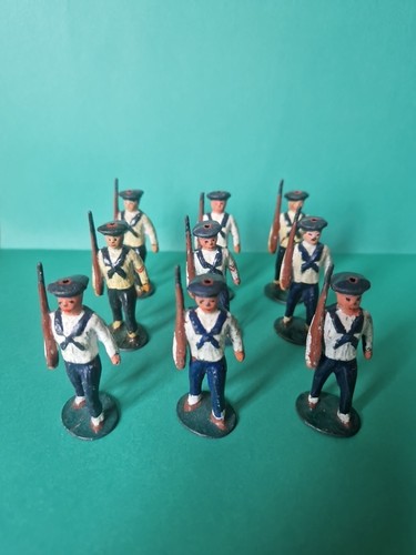 Soldats plomb creux anciens - de,