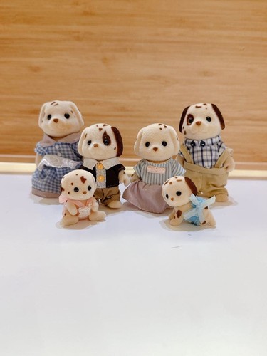 Famille chocolat dalmatien - chocolat,