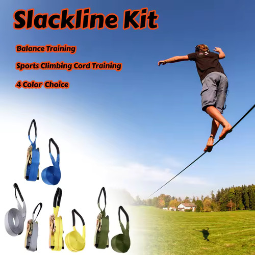 Slackline kit complet 15m - slackline,