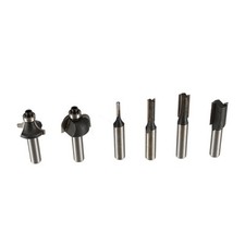 Kit de fraises pour défonceuse - 6 pièces - pour defonceuse electrique  - pour r