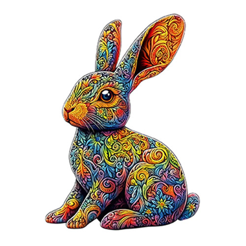 Puzzle bois animaux - puzzle,