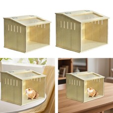 Cage en bois pour hamster, cachette pour souris et rats, habitat hérisson,