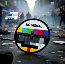 NO SIGNAL - Écusson Brodé ou