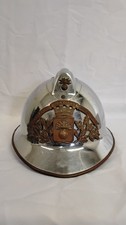 Ancien Casque De Sapeur