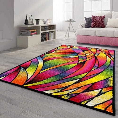 Tapis multicolore patchwork - tapis,