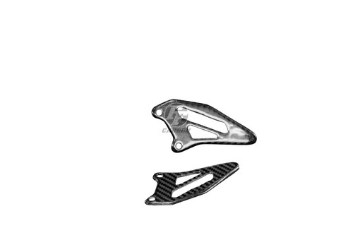 Platines repose pieds carbone - repose-pieds,