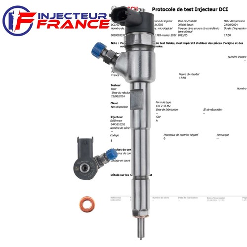 0445110351 bosch injecteur - 0445110351,