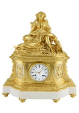 Pâris Kaminuhr Empire clock