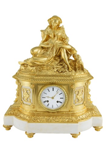 Pâris kaminuhr empire - pâris, clock
