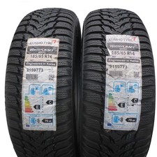 2 X KUMHO 185/65 R14 86T WinterCraft WP51 Pneus D'Hiver 2016