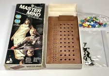 Vintage The Original MASTER MIND Game Invicta 1972 w/ Box Complete MASTERMIND