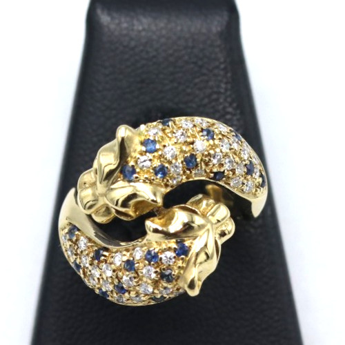 Anello vintage contrarié - anello,