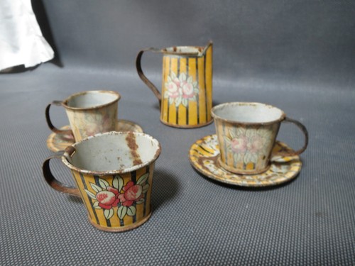 Ancien petit service - à, café