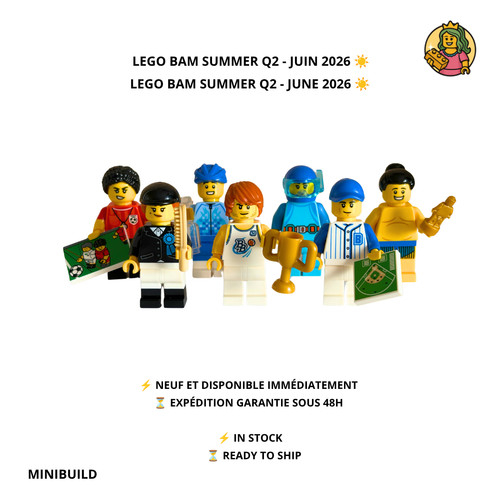 Lego minifigures bam 2026 - bam, q2