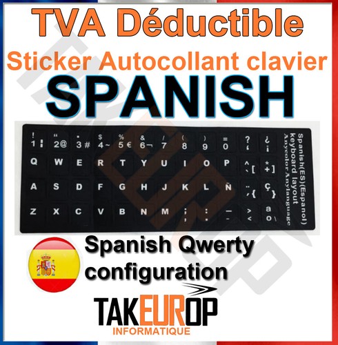 Autocollants clavier - autocollants, de