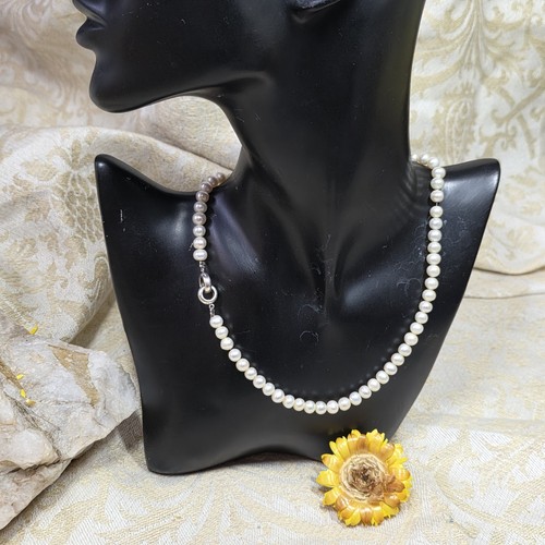 Collier perles eau - perles, douce