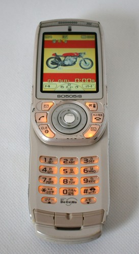 Téléphone clapet japonais - téléphone, à