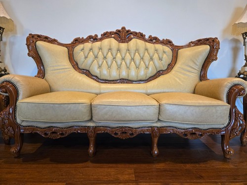 Elegant baroque living - baroque,
