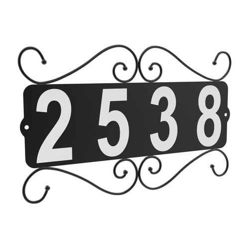 Ivwvi metal address plaque - ivwvi,