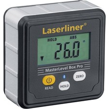 Niveau à bulle numérique Laserliner MasterLevel Box Pro (BLE) 081.262A 28 mm