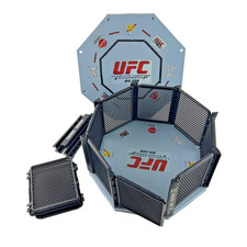UFC Octagon Fighting Cage Arena - 14.5" Extra Base, Sides, and connectors Jakks